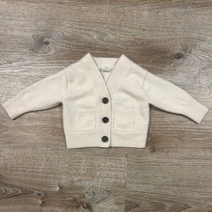 Banana Republic Baby Cream Cashmere Cardigan